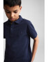 Mango Tricou polo de bumbac cu aspect pique Javier - Pled.ro