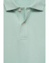 Mango Tricou polo de bumbac pique Rea - Pled.ro