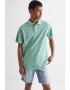 Mango Tricou polo de bumbac Side - Pled.ro