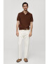 Mango Tricou polo din tricot Dafne - Pled.ro