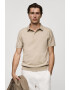 Mango Tricou polo slim fit tricotat fin Arraona - Pled.ro