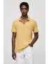 Mango Tricou polo striat din amestec de bumbac Creto - Pled.ro