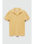 Mango Tricou polo striat din amestec de bumbac Creto - Pled.ro