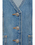 Mango Vesta din denim cu aspect decolorat Farah - Pled.ro