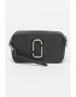 Marc Jacobs Geanta crossbody de piele cu aspect lucios The Metallic Glitter - Pled.ro