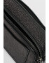 Marc Jacobs Geanta crossbody de piele cu aspect lucios The Metallic Glitter - Pled.ro