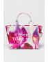 Marc Jacobs Geanta mica tote de piele cu imprimeu floral The Future - Pled.ro