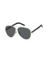 Marc Jacobs Ochelari de soare aviator cu rama metalica - Pled.ro