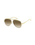 Marc Jacobs Ochelari de soare aviator cu rama metalica - Pled.ro