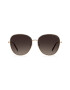 Marc Jacobs Ochelari de soare aviator cu rama metalica - Pled.ro