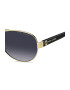 Marc Jacobs Ochelari de soare aviator cu rama metalica - Pled.ro