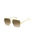 Marc Jacobs Ochelari de soare aviator patrati cu lentile in degrade - Pled.ro