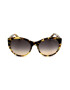 Marc Jacobs Ochelari de soare ovali cu rama cu aspect tortoise - Pled.ro