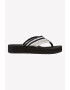 Marc O'Polo Papuci flip-flop cu bareta din tricot - Pled.ro