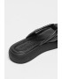 Marc O'Polo Papuci flip-flop wedge de piele - Pled.ro