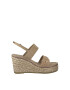 Marco Tozzi Sandale tip espadrile wedge - Pled.ro