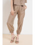 Marella Pantaloni crop cu talie ajustabila - Pled.ro