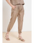 Marella Pantaloni crop cu talie ajustabila - Pled.ro