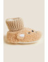 Marks & Spencer Botosei de casa cu captuseala de blana shearling sintetica - Pled.ro