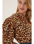 Marks & Spencer Camasa cu animal print si maneci bufante - Pled.ro