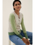 Marks & Spencer Cardigan cu model colorblock si nasturi - Pled.ro