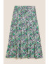 Marks & Spencer Fusta midi evazata cu model floral - Pled.ro