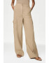 Marks & Spencer Pantaloni de in cu talie inalta - Pled.ro