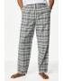 Marks & Spencer Pantaloni de pijama in carouri cu buzunare laterale - Pled.ro