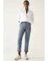 Marks & Spencer Pantaloni slim fit cu model in dungi - Pled.ro