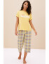 Marks & Spencer Pijama cu pantaloni capri - Pled.ro