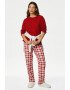 Marks & Spencer Pijama cu pantaloni in carouri - Pled.ro