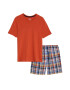 Marks & Spencer Pijama din bumbac cu model in carouri - Pled.ro