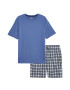 Marks & Spencer Pijama din bumbac cu model in carouri - Pled.ro