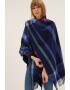 Marks & Spencer Poncho cu model in carouri si franjuri - Pled.ro