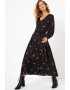 Marks & Spencer Rochie cu croiala petrecuta si model floral - Pled.ro