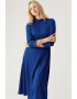 Marks & Spencer Rochie midi cu aspect de satin si guler scurt - Pled.ro