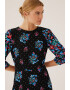 Marks & Spencer Rochie midi cu model floral - Pled.ro