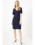 Marks & Spencer Rochie midi din amestec de in cu buzunare frontale - Pled.ro