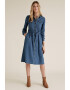 Marks & Spencer Rochie midi tip camasa din denim - Pled.ro