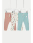 Marks & Spencer Set de pantaloni cu snur de ajustare in talie - 3 perechi - Pled.ro