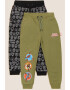 Marks & Spencer Set de pantaloni sport cu imprimeu cu desene animate - 2 perechi - Pled.ro