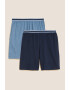 Marks & Spencer Set de pijamale scurte de bumbac - 2 perechi - Pled.ro