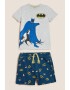 Marks & Spencer Set de tricou si pantaloni scurti cu imprimeu Batman - Pled.ro