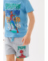 Marks & Spencer Set de tricou si pantaloni scurti cu imprimeu cu Spider-Man - Pled.ro