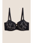 Marks & Spencer Sutien push-up cu detalii brodate - Pled.ro