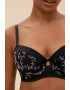 Marks & Spencer Sutien push-up cu detalii brodate - Pled.ro