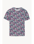 Marks & Spencer Tricou cu decolteu la baza gatului si model floral - Pled.ro