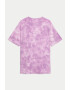 Marks & Spencer Tricou de bumbac cu model tie-dye si imprimeu grafic - Pled.ro