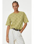 Marks & Spencer Tricou din amestec de bumbac cu model geometric - Pled.ro