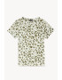 Marks & Spencer Tricou din amestec de in cu animal print - Pled.ro